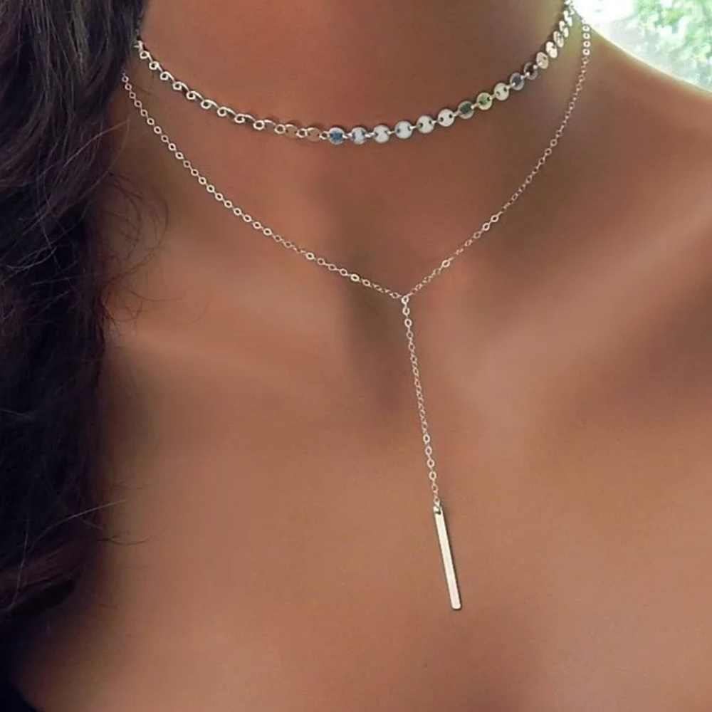 Silver / Gold Women's Chocker | Necklace